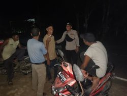 Patroli Dialogis, Polisi Sosialisasikan Pencegahan Karhutla kepada Masyarakat di Nisam