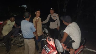 Patroli Dialogis, Polisi Sosialisasikan Pencegahan Karhutla kepada Masyarakat di Nisam