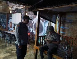 Patroli Dialogis, Polsek Nisam Imbau Warga Waspadai Karhutla