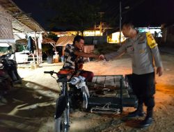 Jaga Kamtibmas Tetap Kondusif, Polisi Muara Dua Intensifkan Patroli Malam