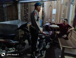 Patroli Dialogis, Polsek Kuta Makmur Sosialisasikan Pencegahan Karhutla kepada Masyarakat