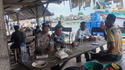 Cegah Premanisme, Sat Polairud Polres Lhokseumawe Sambangi Nelayan di PPI Pusong Lama