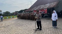 Kapolsek Muara Batu Ingatkan Pelajar Jaga Etika dan Tertib Berlalu Lintas