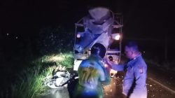 Polisi Imbau Pengendara Waspada Saat Hujan Usai Laka di Jalan Elak Nisam