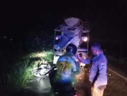 Polisi Imbau Pengendara Waspada Saat Hujan Usai Laka di Jalan Elak Nisam