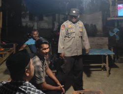 Patroli Malam, Polsek Kuta Makmur Sasar Titik Rawan Gangguan Kamtibmas