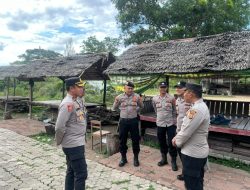 Kabag Ops Cek Kesiapan Personel Pengamanan Ex PT KKA, Pastikan Tugas Berjalan Sesuai SOP