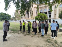 Kapolsek Banda Sakti Pimpin Apel Pengamanan TJSL Fest 2026, Personel Diminta Waspadai Gangguan Kamtibmas
