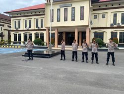 Polres Lhokseumawe Gelar Apel Kesiapan Pengamanan Pilchiksung