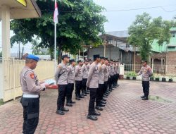 Kapolsek Muara Dua Arahkan Personel Bergeser ke TPS, Tekankan Pengamanan Pilchiksung