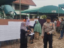 Polres Lhokseumawe Perketat Pengamanan TPS Pilchiksung, Ratusan Personel Disiagakan