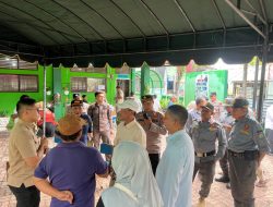 Kabag Ops Polres Lhokseumawe Pantau TPS Pilchiksung, Pastikan Pengamanan Berjalan Kondusif