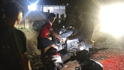 Tindak Lanjuti Laporan Warga, Star Reborn Polres Lhokseumawe Amankan Tujuh Sepeda Motor