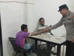 Patroli Malam, Polisi Imbau Warga Muara Batu Waspadai Karhutla