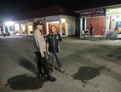 Polsek Banda Sakti Tingkatkan Patroli Malam, Sasar Terminal Jalan Pase Antisipsai Guantibmas