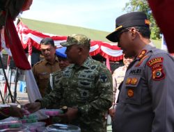 Kapolres Lhokseumawe Apresiasi Bazar dan Pasar Murah HUT ke-81 TNI, Bantu Masyarakat Dapatkan Kebutuhan Pokok Terjangkau