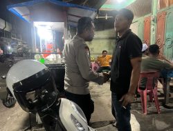 Polsek Muara Dua Intensifkan Patroli Malam, Jaga Kamtibmas Tetap Kondusif