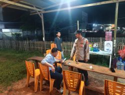 Lewat Patroli Dialogis, Polsek Meurah Mulia Ajak Warga Cegah Karhutla