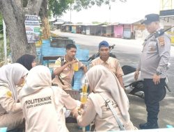 Polsek Banda Sakti Patroli Waduk Pusong, Cegah Balap Liar dan Kenakalan Remaja