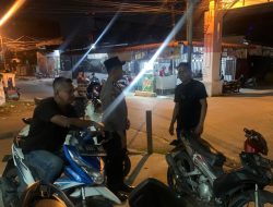 Polsek Muara Dua Tingkatkan Patroli Malam, Jaga Kamtibmas Tetap Kondusif