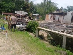 Dua Rumah Warga di Geureudong Pase Terbakar, Kerugian Ditaksir Rp300 Juta