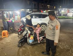 Patroli Malam, Polsek Blang Mangat Sasar Lokasi Rawan Guantibmas