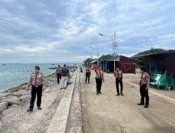 Sat Pamobvit Polres Lhokseumawe Tingkatkan Pengamanan Objek Wisata, Imbau Pengunjung Utamakan Keselamatan