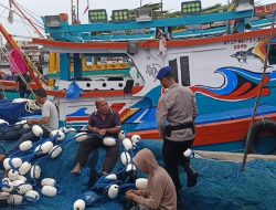 Sat Polairud Polres Lhokseumawe Patroli Dialogis di Pesisir Pusong, Cegah Gangguan Kamtibmas