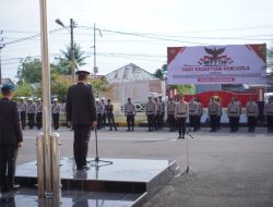 Polres Lhokseumawe Gelar Upacara Hari Kesaktian Pancasila, Teguhkan Nilai-Nilai Pancasila dalam Pelaksanaan Tugas