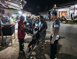 Patroli Dialogis Polsek Muara Batu, Personel Sosialisasikan Pencegahan Karhutla kepada Masyarakat