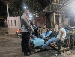 Patroli Malam Polsek Muara Dua Sasar Lokasi Rawan, Jaga Kamtibmas Tetap Kondusif