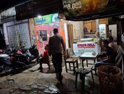 Patroli Malam, Polsek Muara Dua Jaga Kamtibmas Tetap Kondusif