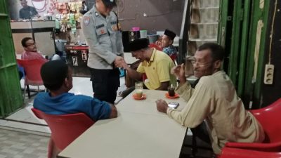 Patroli Malam, Polsek Meurah Mulia Sosialisasikan Pencegahan Karhutla