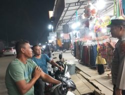 Patroli Dialogis, Polsek Muara Batu Cegah Gangguan Kamtibmas pada Malam Hari