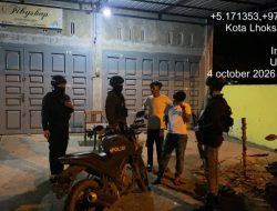 Patroli Perintis Presisi, Sat Samapta Polres Lhokseumawe Cegah Gangguan Kamtibmas