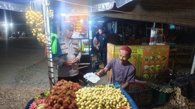 Patroli Dialogis, Polsek Meurah Mulia Sambangi Warga Cegah Gangguan Kamtibmas