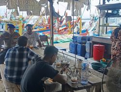 Cegah Guantibmas dan Premanisme, Sat Polairud Polres Lhokseumawe Patroli PPI Pusong Lama