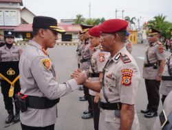Kapolres Lhokseumawe Pimpin Sertijab, Delapan Jabatan Strategis Berganti