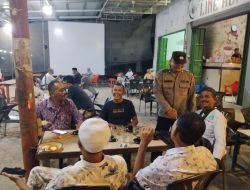 Polsek Meurah Mulia Gencarkan Sosialisasi Cegah Karhutla Saat Patroli Malam