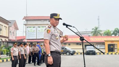 Kapolres Lhokseumawe Tegas kepada Personel: Dukung Program Kapolri, Jauhi Narkoba