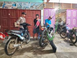 Polsek Kuta Makmur Gencarkan Patroli Malam, Antisipasi Guantibmas dan Cegah Karhutla