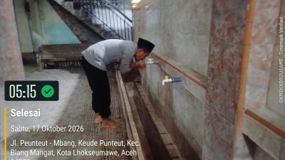 Kapolsek Blang Mangat Perkuat Silaturahmi dengan Masyarakat melalui Program Subuh Keliling