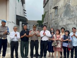 Program Minggu Kasih Kapolri, Wakapolres Lhokseumawe Jalin Silaturahmi dengan Jemaat Gereja HKBP