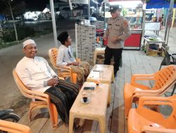 Polsek Meurah Mulia Sosialisasikan Pencegahan Karhutla Saat Patroli Malam, Cegah Gangguan Kamtibmas