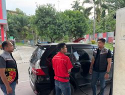 Cegah Penyalahgunaan BBM Subsidi, Satreskrim Polres Lhokseumawe Pantau SPBU Secara Acak