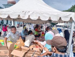 Beras Murah Rp60 Ribu per 5 Kg Jadi Daya Tarik Pasar Tani Aceh di Lhokseumawe