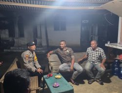 Patroli Dialogis, Polsek Kuta Makmur Ajak Masyarakat Bersama Jaga Kamtibmas
