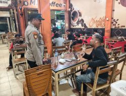 Patroli Dialogis, Polsek Muara Batu Cegah Kriminalitas dan Jaga Kamtibmas Malam Hari