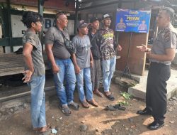 Polsek Dewantara Sambangi Buruh Bongkar Muat, Perkuat Sinergi Jaga Kamtibmas