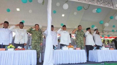 Polres Lhokseumawe Hadiri Upacara Hari Santri Nasional 2026, Perkuat Semangat Persatuan dan Cinta Tanah Air